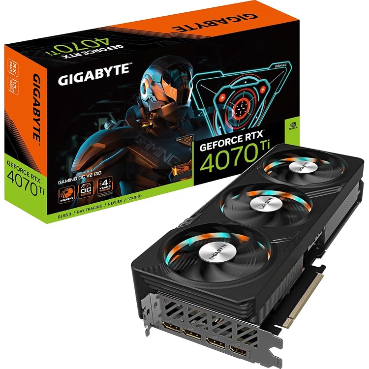 GIGABYTE GeForce RTX 4070 TI WINDFORCE OC 12GB Graphics Card 