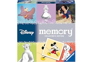 Ravensburger - Memory Disney Classic Collector's Edition | Giochi Bambina 6 Anni | Giochi Di Carte | 2-8 Giocatori | Memory Gioco Per Bambini | Idee Regalo