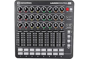 Novation Launch Control XL MKII USB-MIDI-Controller für Ableton Live mit zuweisbaren Bedienelementen