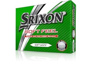 Srixon Soft Feel Golf Balls, One Dozen (2018 Version)