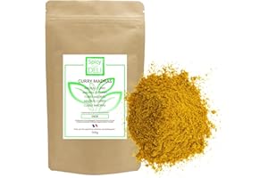 SPICY DELI Polvere di Curry Madras 500g "Origine Indiana" Borsa kraft richiudibile.