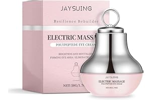 TAIMEIMAO Crema Elettrica per Massaggio Occhi, Dispositivo per Massaggio Occhi, Massaggiatore Viso e Occhi Antirughe Antietà, Massaggiatore Facciale, Uso Quotidiano per Pelle Matura Stanca