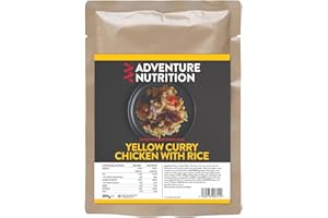 Adventure Nutrition Yellow Chicken Curry with Rice 300g MRE (Wet) (Single)