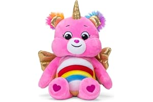 BASIC FUN Care Bears - 22311 - Cheer Bear - Pegaz Unicorn Bear - 22cm - Różowy