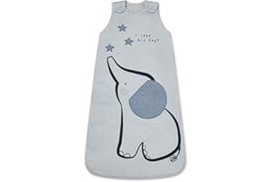 Ex UK Store Baby Sleeping Bag 2.5 TOG Cotton Lined 0 to 36M Unisex Boys Girls Prints (AS228-6/12)