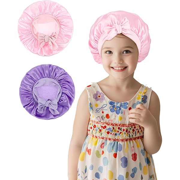 Bonnet De Nuit Satin Gearmax - Lot De 3 - Pour Cheveux Protégés Et Sommeil Confortable