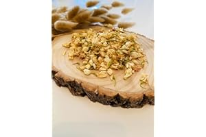 ANYCRAFT-UK Dried Petals, Flowers, Buds for Crafts, Wax Melts, Candles, Soap, Potpourri, Confetti (Jasmine Blossom, 10g)