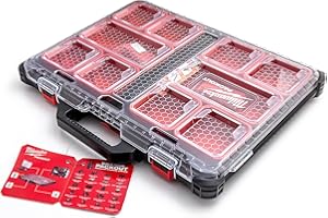 Milwaukee 4932471064 932471064 PACKOUTTM-Organizador Delgado
