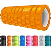 KG Physio Foam Roller for Back, Legs & Arms - Ultra-Lightweight Foam Rollers for Muscles, 3 Massage Intensities, Essential to
