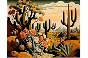 YALKIN Paint by Numbers Kits for Adults, Sea View Painting by Number Kits On Canvas,Without Frame DIY Color Oil Painting Acrylic Paints,Home Wall Decor 16x20in/40x50cm