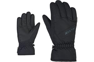 Ziener Dziecięce rękawice narciarskie LINARD GTX Glove Junior do sportów zimowych | wodoszczelne, oddychające, czarne, 3