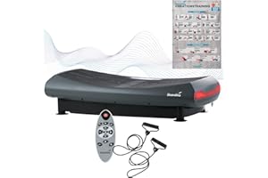 Skandika V2000, 3D o 4D Pedana vibrante, Superficie curvata, Smart LED, Cinghie d'allenamento, Bluetooth