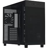 ASUS Prime AP303 TG ATX Mid-Tower Kasa | 44L Kompakt Tasarım | 360mm Radyat&ouml;r Desteği | 180mm ATX PSU Uyumlu | Temperli Cam P