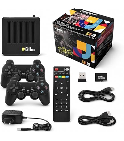 Super Console X4 Plus – Console Rétro 70000+ Jeux, Sortie HDMI 4K, 256 Go, Amlogic S905X4