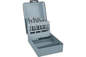 Bosch 6x Set di punte per svasatore PRO Soft Metal HSS (per Alluminio, Metalli non ferrosi, Ø 6,3, 8,3, 10,4, 12,4, 16,5, 20,5 mm, Professional Accessorio Trapano/avvitatori rotanti)