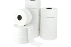 Delaisy Kargo 123612 Papier toilette rouleaux, PH Mini Jumbo 180, pure ouate