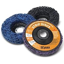 10 Disques Abrasifs à Lamelles 115mm Grain 80 - Pour Meuleuse D'Angle Acier, Métal, Bois