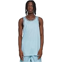 Urban Classics Oversized Stripes Mesh Shirt – Black Mesh Long Sleeve Top 2 thumbnail image