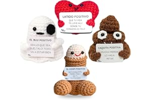 LOS BUEN ROLLITO® Regalo Original y Divertido Patata Positiva | Idea Graciosa, Cumpleaños Hombre Mujer Pareja Adolescente | Regalo Decoración Casa, Oficina (Pack Curiositos)
