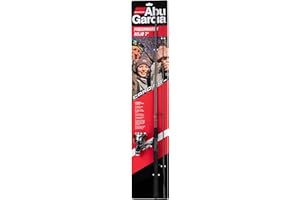 Abu Garcia Cardinal All-Round 3-Piece Rod with Classic 40 Rear Drag Reel - Black, 8 ft