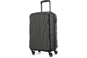 Suitline - Equipaje de Mano, Maleta Cabina, Maleta De Mano, Trolley, 4 Ruedas, ABS extremista Ligero, TSA, 55 cm, 34 litros,