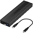 SABRENT Case SSD M.2 NVMe, USB 3.2 Gen 2 10Gbps Type C, Esterno Enclosure, Adattatore (M-Key, M+B Key) per M.2 PCIe NVMe e SA