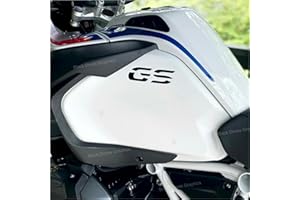 BLACK DOVES GRAPHICS 2 pegatinas para laterales de depósito, compatibles con/de repuesto para BMW Motorrad R 1200 1250 GS Adventure LC (negro)
