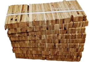 LEDA Anzündholz Eiche 16 kg - Brennholz Anzünder für Grill, Ofen, Kamin, sehr trocken und zum Basteln