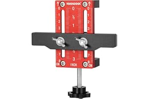 TOOLCOOL Cabinet Door Installation Positioner Installation Jig Tool Aluminum Alloy Cabinet Door Mounting Jig Help for Hanging Cabinet Doors