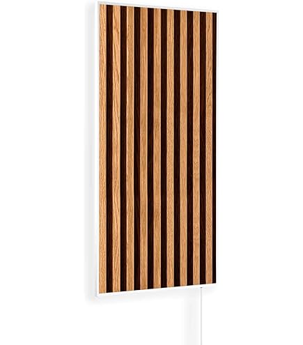 Wonderwall Air Art Smart Infrarood Verwarming Met Afbeelding 60 X 120 Cm | Meer Zwart Wit 60x120 Cm 700 W 60 X 120 Cm Meer Zwart En Wit Zwart Frame