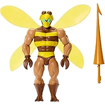 Masters Of The Universe - Masterverse Buzz-Off Action Figure 17,8 Cm - Snodata Con Accessori, Mani Intercambiabili, Collezione MOTU, Regalo 6+ Anni (HDR40)