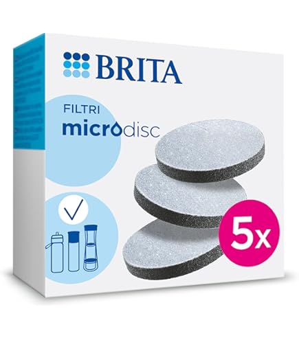 Confezione Da 4 Filtri Dell'acqua MicroDisc Per Brita Fill&Go - Foto 5