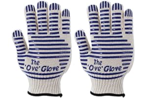 CYLEIBE SACALA Hitzebeständige Ofenhandschuhe, ein Paar rutschfeste Küchenhandschuhe, robust, für Mikrowelle, Röster, Silikonschale, extrem hitzebeständige Handschuhe zum Backen, Kochen, Grillen, Grillen