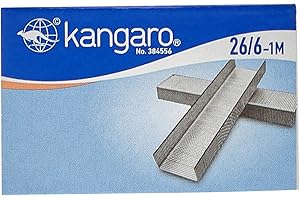 Kangaro 26/6-1M Staples #26/6-1M (Pack of 1000)