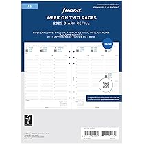 Agenda Ricaricabile In Pelle A5 Caramello - Compatibile Filofax, Organizer 6 Anelli, 52 Settimane Senza Data - Foto 6