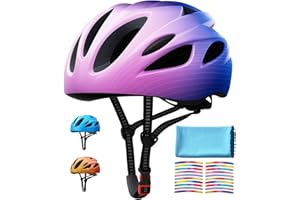 NHCUIJUN Kids Helmet Toddlers Adjustable Bike Helmet for 2-13 Years Old Boys Girls, Lightweight & Breathable, Safety Helmet for Bicycle Scooter Skating Cycling Multi-Sports