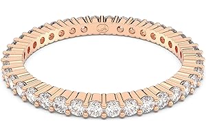 Swarovski Matrix Vittore bague, cristaux blancs taille ronde