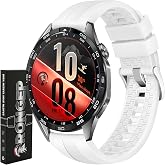 Rongep [Strip Loop] Huawei ile Uyumlu 22mm Kordon GT7/GT7 Pro/GT6/6 Pro/Runner 2/GT5/5 Pro/GT4/GT3 46mm i&ccedil;in Yumuşak Silikonl