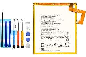 Vvuilsty L19D1P32 Batteria di ricambio per Tab M10 FHD Plus M10 HD, batteria ricaricabile a 0 cicli compatibile con Tab M10 FHD Plus TB-X606 M10 HD TB-X306F con kit di riparazione