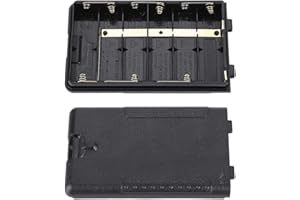 VBESTLIFE Custodia per Batteria Radio FBA-25A Compatibile con Batteria FNB-V57, FNB-64, FNB-83, FNB-V88, FNB-94, per Yaesu VX-400 / HX370 / VXA-300 / VX-160, per HX270 / HX370s / HX500s