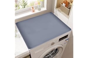 ZEILABANG KAKADI Tappetino da frigorifero in silicone, 60 x 60 cm, con bordo rialzato, per il frigorifero, mini vassoio antigoccia per il frigorifero, multifunzione