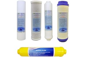 Finerfilters 6-stufige, häusliche Umkehrosmose, Ersatzfilterpackung