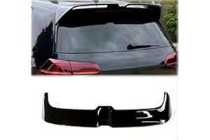 SANSHAOS Alerón Trasero para Golf 7 7.5 GTI GTD R R-Line 2013-2019, Alerón de Material ABS, ala Trasera de Coche, Alerón de Techo, ala Trasera, Labio, Personalización de Automóviles