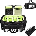 ARTFILIF 30L Multi-Function Bag, Ball Shoe Bag, Sports Bag, Gym Bag, Basketball Bag, Large Capacity Sports Duffel Bag, White