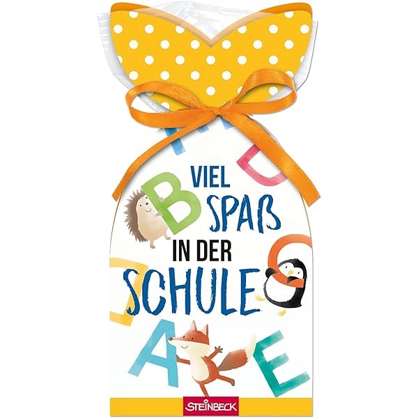 Einschulungsgeschenk 2025 - Acryl Schultüte Mit "Hurra Ich Bin Ein Schulkind"