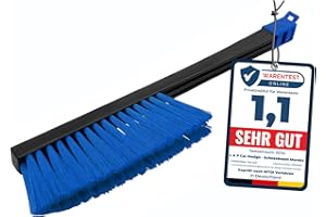 L & P Car Design Miotła samochodowa zimowa Murska, szczotka do śniegu z Finlandii (L&P A059, czarno-niebieska)