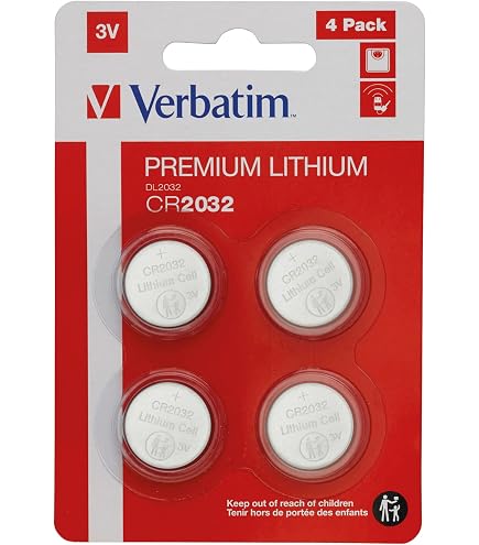AG13/LR44 Knopfzellen 1,5V – 4 Stück, Für Uhren, Spielzeug, Taschenrechner & Elektronik