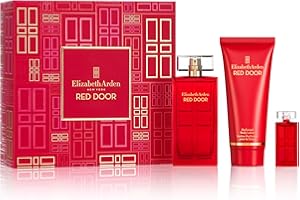 Elizabeth Arden RED DOOR Eau de Toilette 50ml 3-piece Gift Set, floral woody perfume, luxury fragrance gifting for women