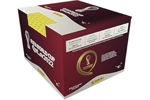 PANINI Confezione da 100 pacchetti di figurine - Mondiali di calcio 2022