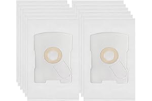 TOMKITY 12 Staubsaugerbeutel für Vorwerk Kobold FP 300 VT 260 265 270 und 300, Vorwerk Tiger VT 260 Beutel kompatibel mit SWIRL V66